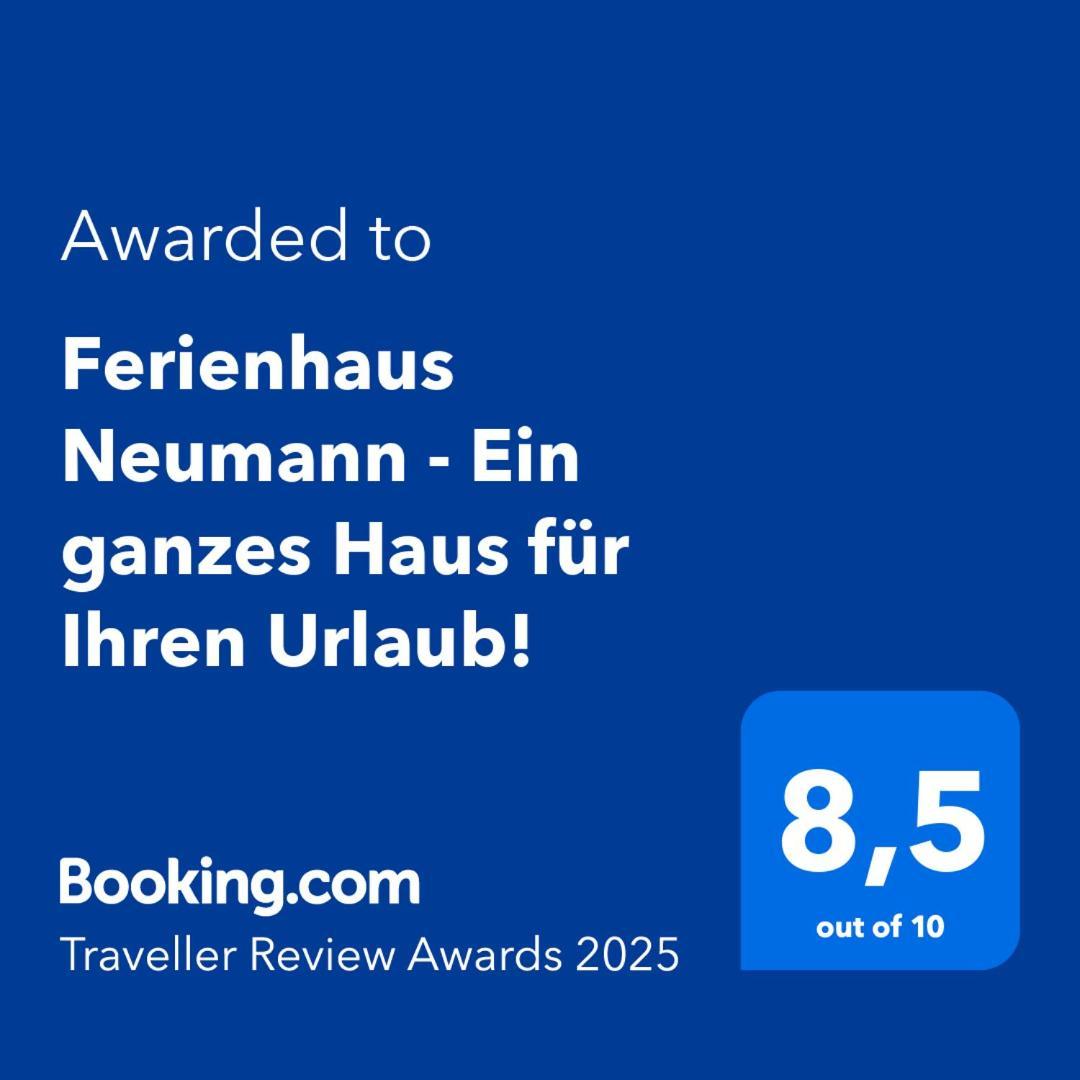 Ferienhaus Neumann - Ein Ganzes Haus Fuer Ihren Urlaub! Hessenburg Esterno foto
